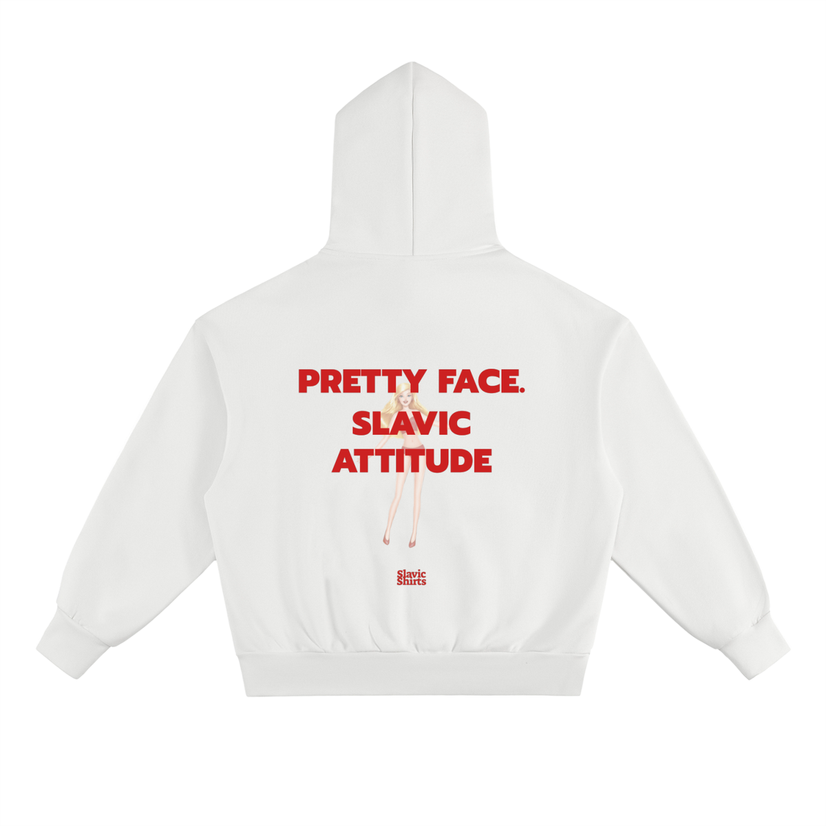 Pretty Face. Slavic Attitude Hoodie