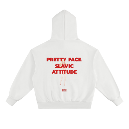 Pretty Face. Slavic Attitude Hoodie