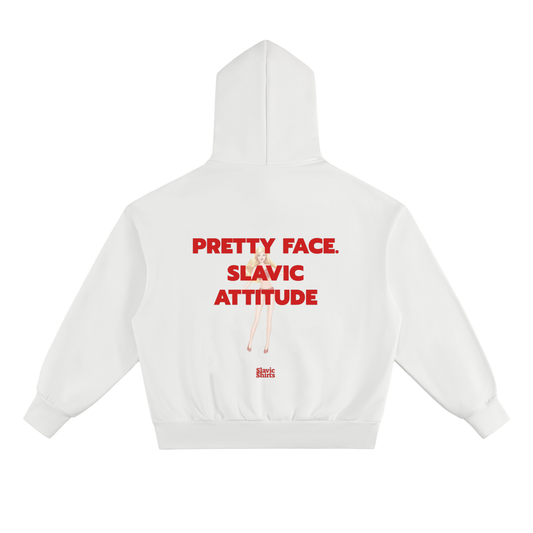 Pretty Face. Slavic Attitude Hoodie