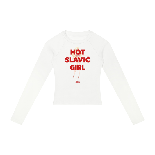 Hot Slavic Girl Women's Long Sleeve