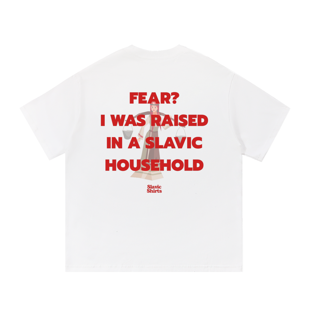 family,red,statement,tee