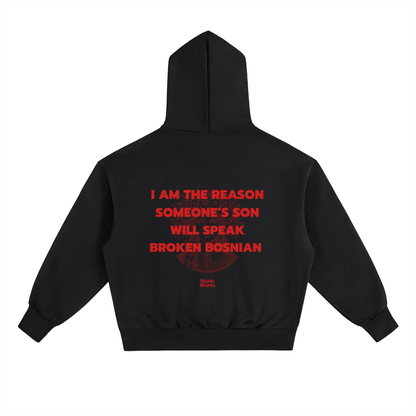 I Am The Reason Someone's Son Will Speak Broken... Hoodie – Black