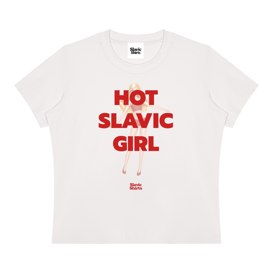 Hot Slavic Girl Baby Tee
