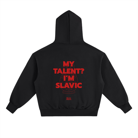 My Talent? I'm Slavic Hoodie – Black