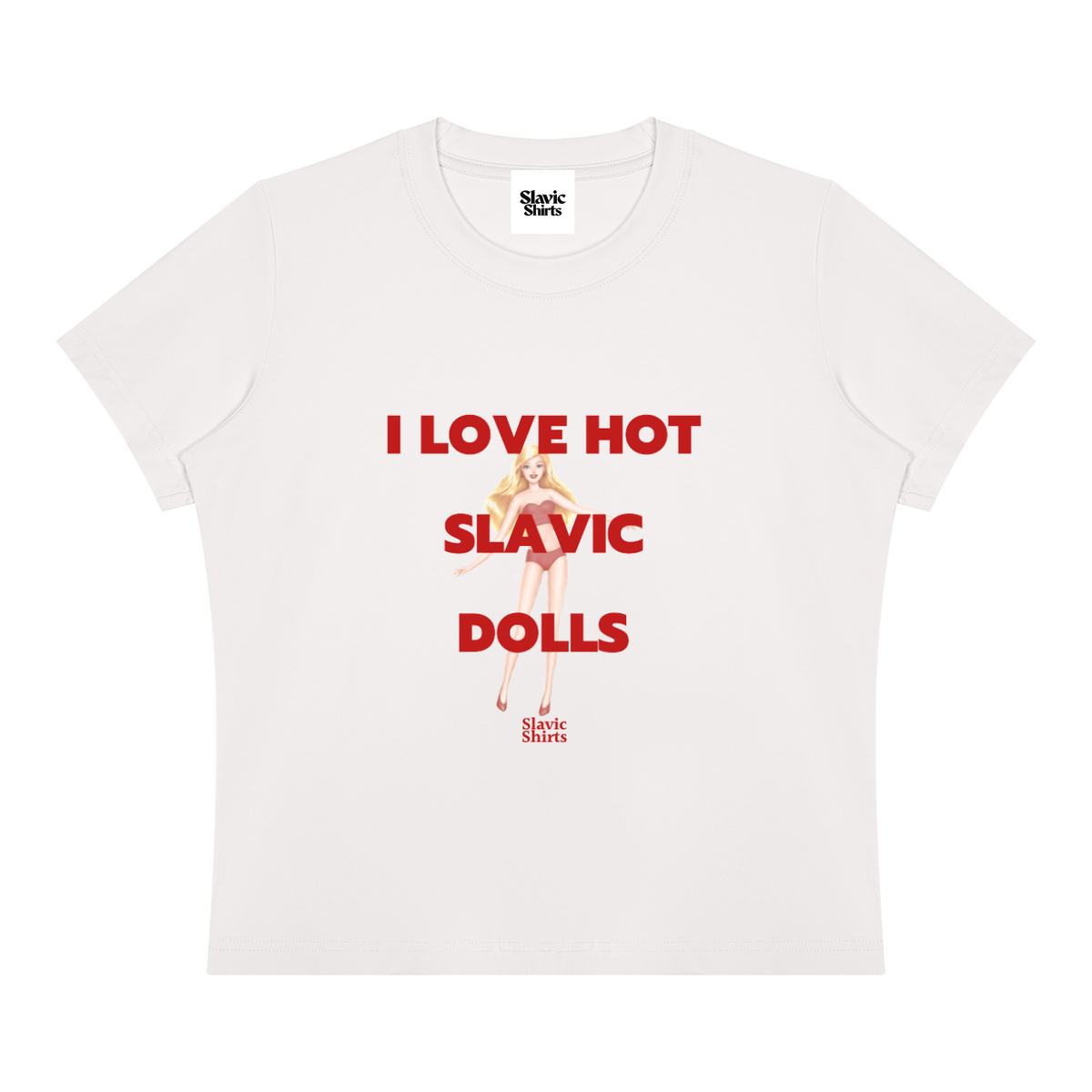 I Love Hot Slavic Dolls Baby Tee